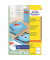 CD DVD Einleger InkJet 185g auf A4 Bogen weiß 151 x 118mm C3225025