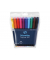 Fineliner-Set Topliner 967, 408282, grau/schwarz (Schreibfarbe: 10-farbig sortiert), 0,4mm