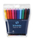 Fineliner-Set Topliner 967, 408282, grau/schwarz (Schreibfarbe: 10-farbig sortiert), 0,4mm