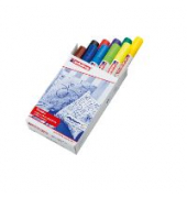 Textilmarker Edding 450010S, 3mm, farbig sortiert