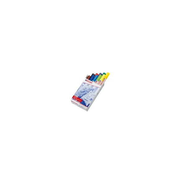 10 Stück Edding Textilmarker Edding 450010S, 3mm, farbig sortiert 4004764787159 Edding