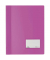 Schnellhefter DURALUX TRANSLUZENT 268034, A4+, dunkelrosa, Kunststoff, 80g, Vorderdeckel transparent