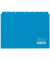 Leitregister A-Z 25-tlg. blau A5 quer Plastik