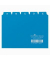 Karteileitregister A-Z blau DIN A6 quer