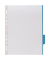 Sichttafel A4 blau