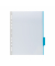 Sichttafel A4 blau