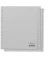 Kunststoffregister 650410, 1 bis 52, A4, 120µm, graue Taben, 52-teilig
