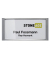 Namensschild CLASSIC 854023 30x65mm Magnet si