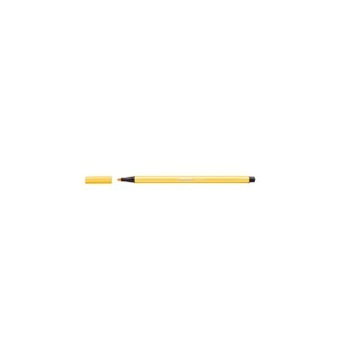 Faserschreiber Schwan Stabilo Pen 6844, Strichstärke: 1mm, gelb