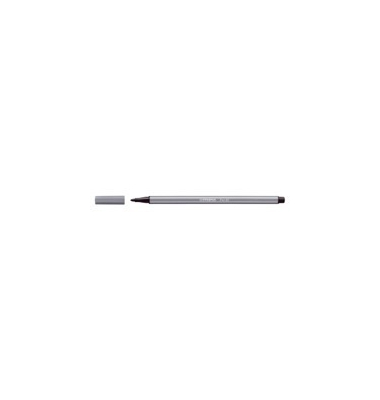Faserschreiber Schwan Stabilo Pen 6896, Strichst&auml;rke: 1mm, dunkelgrau