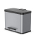 Tretabfalleimer &Ouml;ko duo Plus, L, 17  9 l, 470 x 340 x 430 mm, silber