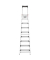 Alu Leiter L80 ComfortLine 8 Stufen 8040-807