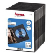 CDDVD-H&uuml;lle Hama 51182, Slim Case, schwarz CDDVD-H&uuml;lle