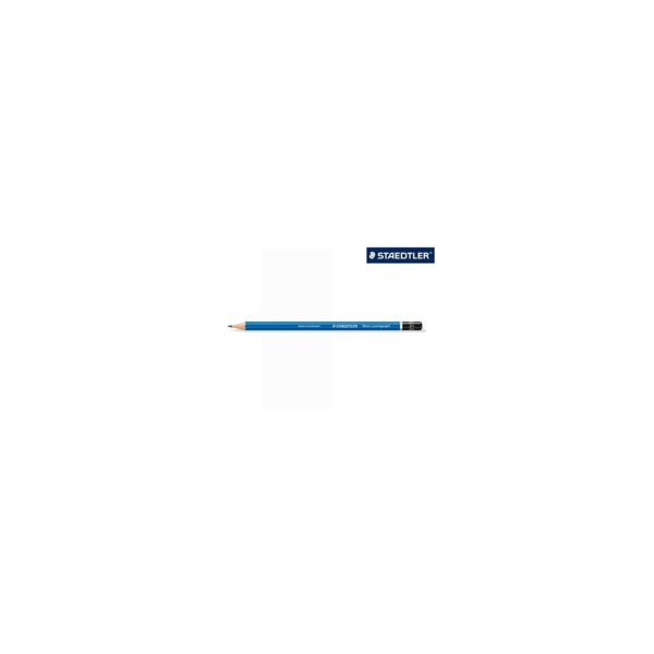 4007817104828 - Bleistift 100 Mars Härtegrad F blau lackierter Schaft 4007817104828 12 Stück