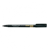 OHP-Stift Staedtler Lumocolor 319M9, wasserfest, Strichst&auml;rke: 1 mm, swz, 10 St