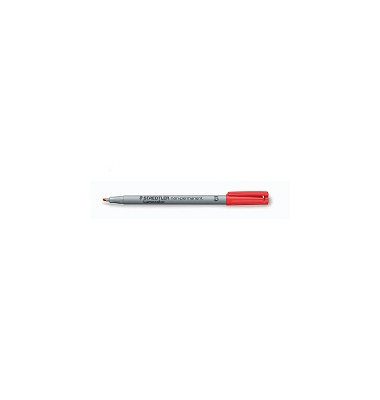 OHP-Stift B wasserl. nachfb. rot 1-2,5mm Keil 10 St