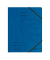 Eckspannmappe easy orga 11387180, A4 blau Karton 355g