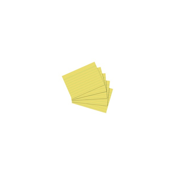 4008110253770 - Karteikarten 1150614 gelb A6 liniert 170g 4008110253770 Herli 4008110253770 - Karteikarten 1150614 gelb A6 liniert 170g 4008110253770 Herli