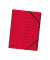 Ordnungsmappe Qualitiy 10843324, 1-12 / A-XYZ, rot, Din A4, 12 F&auml;cher