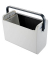 H&auml;ngeregister-Box H6110198 the mobil box, lichtgrau/schwarz, f&uuml;r 25 Mappen A4, mit Deckel