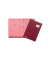 Unterschriftenmappe DE LUXE 24202-01, A4 20 F&auml;cher Graupappe rot + rosa