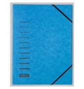 Eckspanner Pagna 24001, A4, aus Karton, Fassungsvermögen:, blau