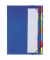 Ordnungsmappe Deskorganizer Premium 44171-02, 7-teilig blanko, blau, A4, 7 F&auml;cher