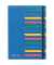 Ordnungsmappe Deskorganizer Classic 24141-02, 1-12, blau, A4, 12 F&auml;cher