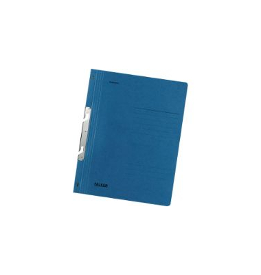 Einhakhefter 80000839, A4 blau ganzer Vorderdeckel, Karton 250g