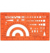 Katasterschablone Standardgraph 7357, Planzeichen 1