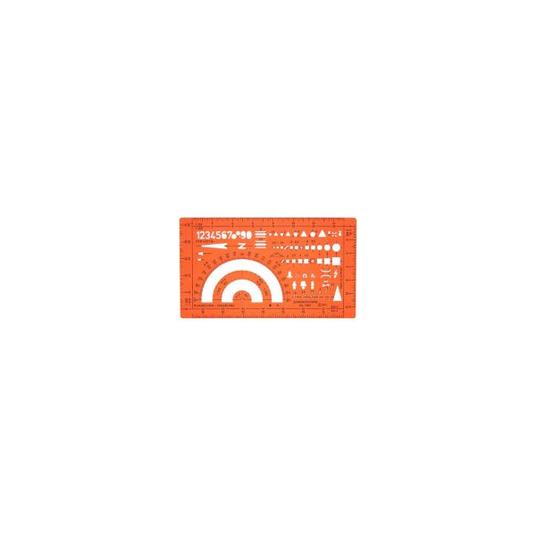 4014509009156 - Katasterschablone 7357 Planzeichen 1 4014 4014509009156 - Katasterschablone 7357 Planzeichen 1 4014