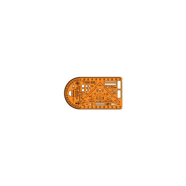 4014509009361 - Katasterschablone 7359 Planzeichnen II 40 4014509009361 - Katasterschablone 7359 Planzeichnen II 40