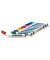 Boardmarker-Set Z1901, Etui, 10-farbig sortiert, 2-6mm Rundspitze