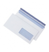 Briefumschlag 30123543 C6/5 mit Fenster haftklebend 100g hochweiß