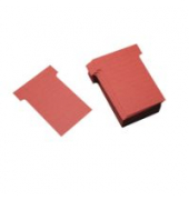 T-Karten Ultradex 5421, 60x85mm, liniert, rot
