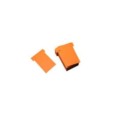 T-Karten Ultradex 5411, 92x120mm, liniert, orange