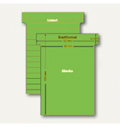 T-Karten von Ultradex 541155, 92 x 120 mm, liniertgrün