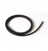 Magnetband von Ultradex 8381-11,  5 mm x 1 mm x 1 m, schwarz