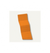Einsteckkarten Ultradex 8492, 6cm, orange