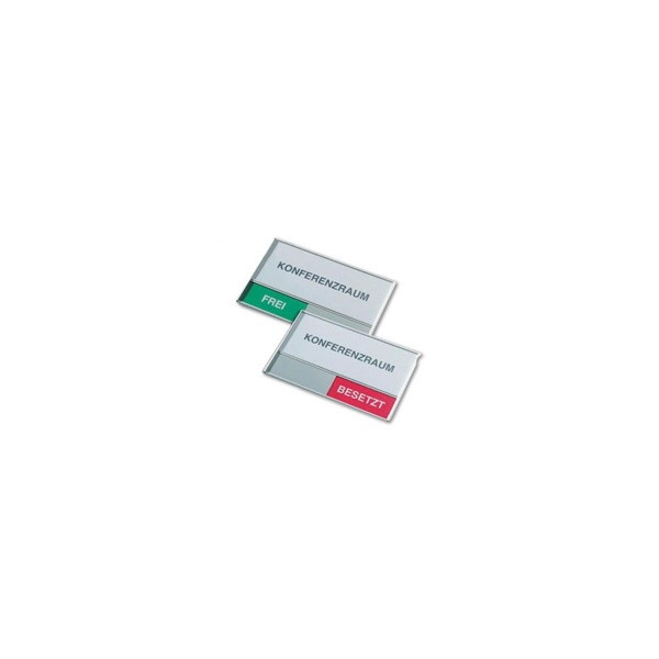 4024158198491 - Türschild 314577 Anzeiger mit Schieber 180 x 36mm Aluminium silber 4024158198491 Ultradex