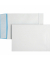 Faltentaschen Posthorn 00014347, C4, ohne Fenster, 38mm-Falte, haftklebend, 140g, weiß/blau