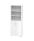 Schrank Hammerbach V968T6, 6 Ordnerhöhen, weissahorn Schrank