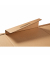 Ordnerversandkarton CP055.01 braun, für 1 Ordner 35-80mm, innen 320x290x35-80mm, Kraftliner Wellpappe 1-wellig