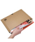 Versandtaschen CP015.07, Sonderformat, ohne Fenster, selbstklebend, braun