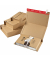 Buchverpackung Universal CP020.17 braun, f&uuml;r B4, innen 380x290x80mm, Kraftliner Wellpappe 1-wellig
