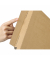 Buchverpackung Universal CP020.17 braun, f&uuml;r B4, innen 380x290x80mm, Kraftliner Wellpappe 1-wellig