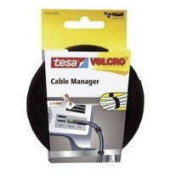 Kabelmanager Tesa 55239, 10mm x 500cm, schwarz