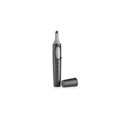 Moderationsmarker Neuland 8042, Trainer, Keilspitze, Strichst: 6-12mm, grau