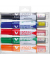 Boardmarker-Set V-Board Master BeGreen, 5081S5BG, Etui, rot, blau, gr&uuml;n, schwarz, orange, 2,2-5,2mm Keilspitze