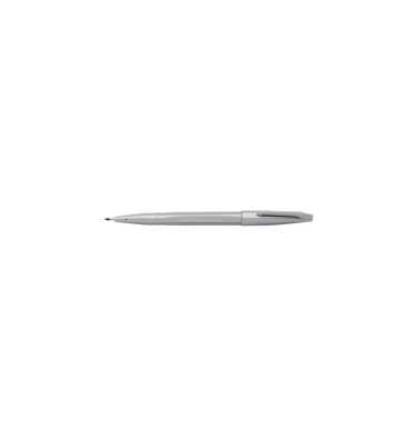 Faserschreiber Pentel Sign Pen S520, Strichstärke: 0,8mm, grau